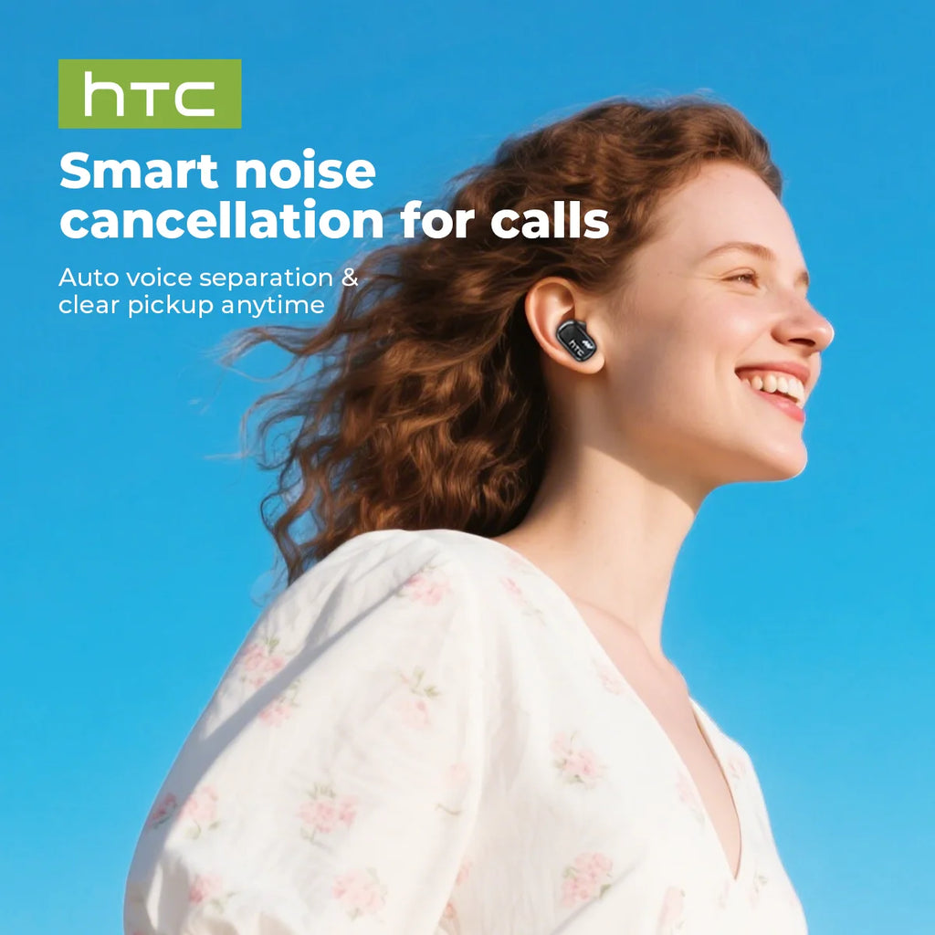 AI Translate Earbud HTC NE16 Face To Face Translation TWS Wireless Bluetooth Earphone With Mic HD Call HIFI Stereo Sport Earbuds