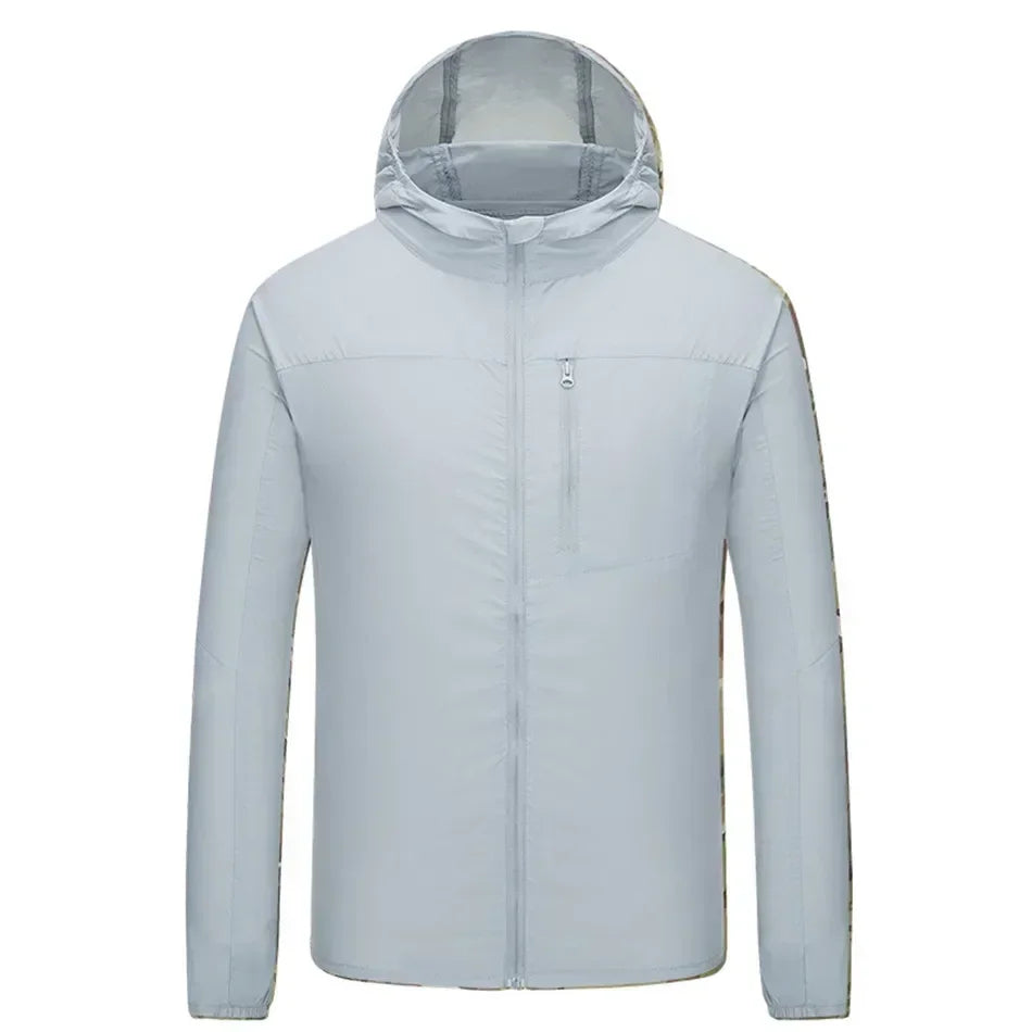 Men Summer Outdoor Ultralight Tactical Skin Jackets Waterproof Breathable Sunscreen Windbreaker Climbing Fishing Anti UV Jackets