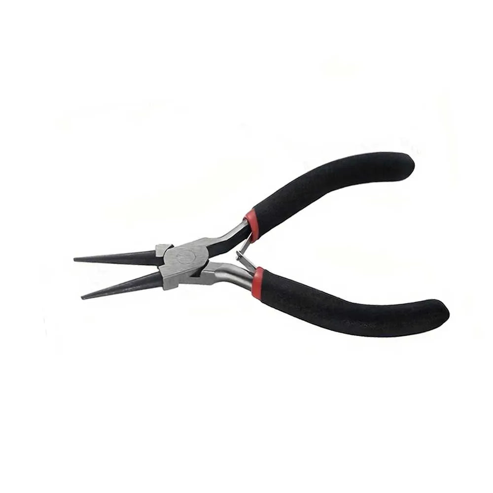 3-1pcs Making Pliers Set, Steel Crafting Tools, with Round Nose, Pointed, and Slant Tip, for Beading and Metalwork