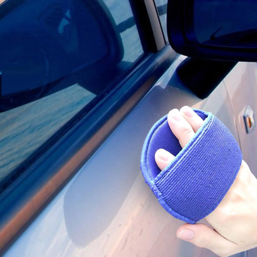 Vehicle Clay Bar Pad Car Detailing Glove Quickly Removes Debris Washable Clay Disc Polishing Clay Mitt for Glass Cleaning