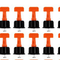 151Pcs Tile Laying Level Wedges Alignment Spacers Replaceable Needle Pin Tile Laying Leveler Spacer Locator Plier for Wall Floor
