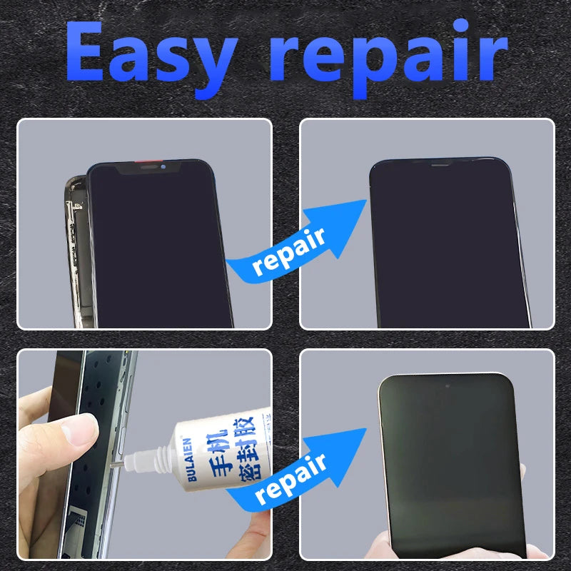 1/3/10PCS 60ML Transparent Screen Repair Adhesive Mobile Computer Tablet Strong Repair Glue Fine Needles Office Supplies