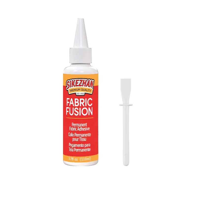110ml Fabric Glue Permanent Fabric Adhesive for Clothing DIY Craft Repair Fast Dry Washable Glue for Cotton Leather SIKEZHAN