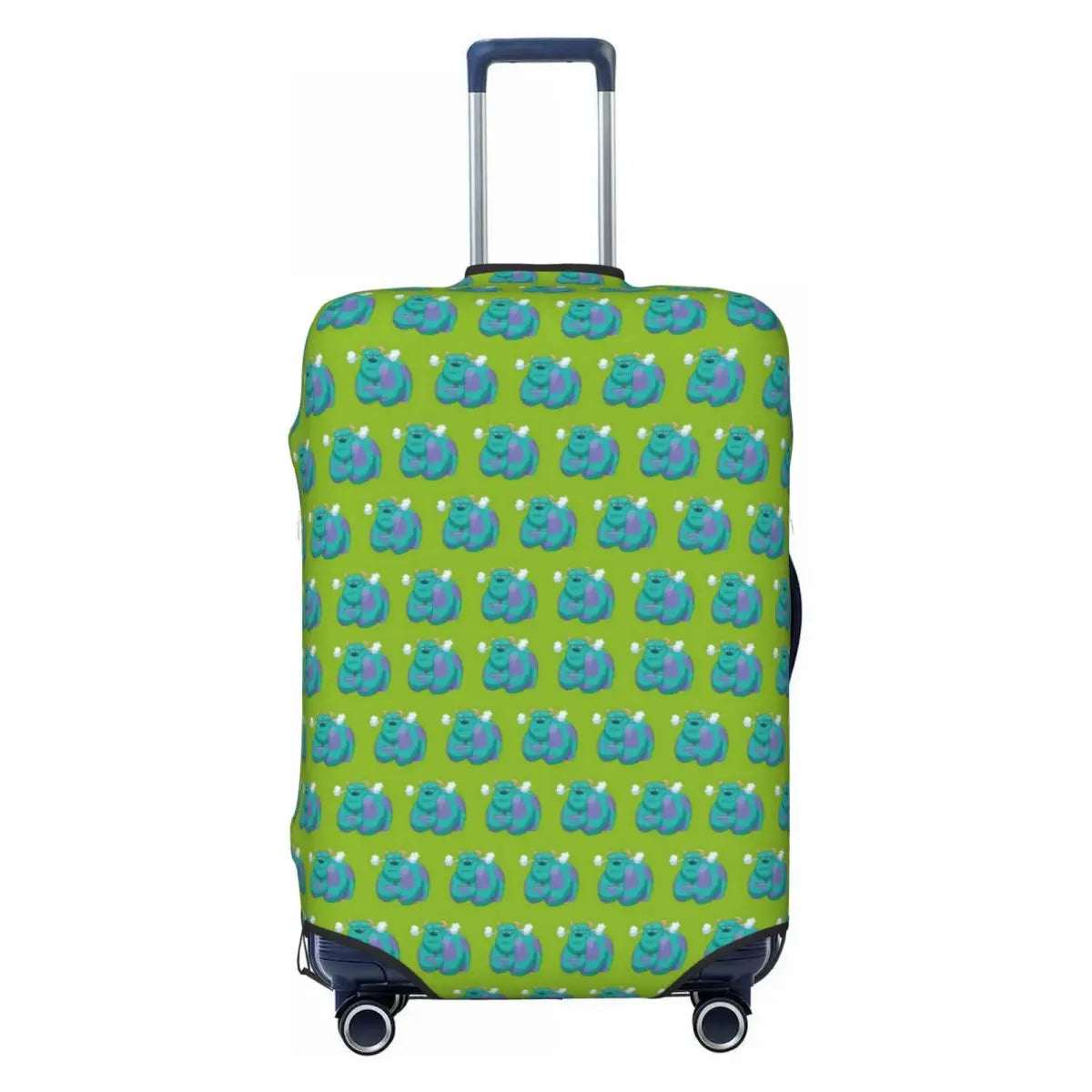 Custom M-Monsters Anime University Luggage Cover Cute Suitcase Protector Covers Suit For 18-32 inch