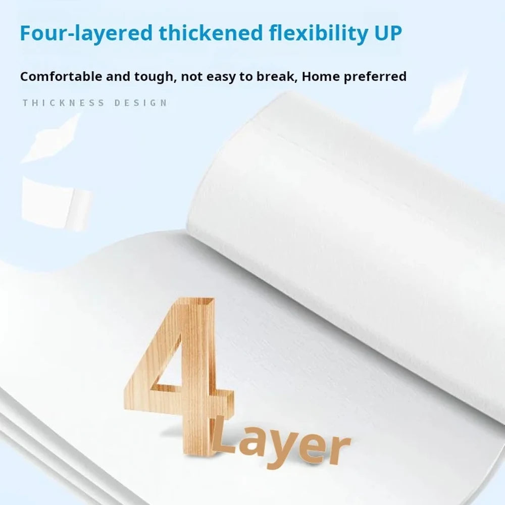1pcs Vehicle-mounted special roll paper centreless web paper towel virgin wood pulp branch