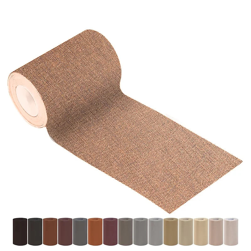 Self Adhesive Linen Repair Tape 7.6x152cm Waterproof Linen Repair Patches for Linen Materials Furniture Tents Sofas Clothing