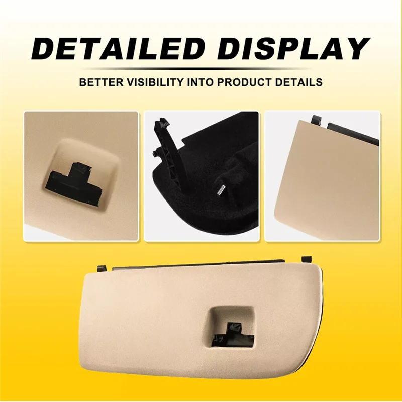QB-Car Front Dash Glove Box Door Lid Beige 51169242087 For 2011-2017 BMW X3 F25