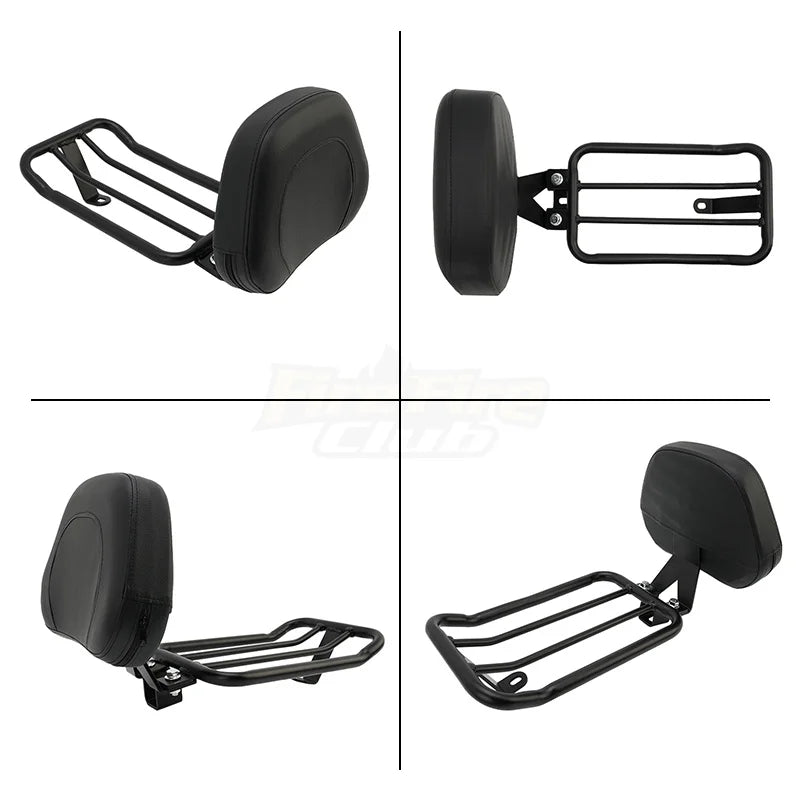 Motorcycle Accessories Passenger Backrest Sissy Bar Luggage Rack For Kawasaki Vulcan S VN EN 650 VN650 EN650 2015-2023
