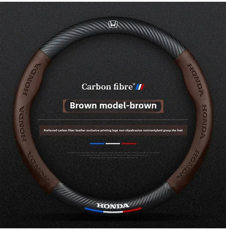 Honda Accord Car Steering Wheel Cover Special GK5 GE5 GD5 Model Car Handle Cover For 04-21 Years Shinshin Sauce 20