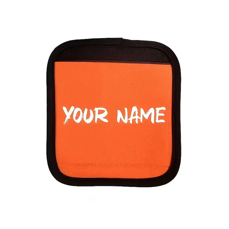 Custom Name Travel Essential Luggage Handle Cover with Personalized Text, Ideal for Protecting Your Hands And Bag Handle