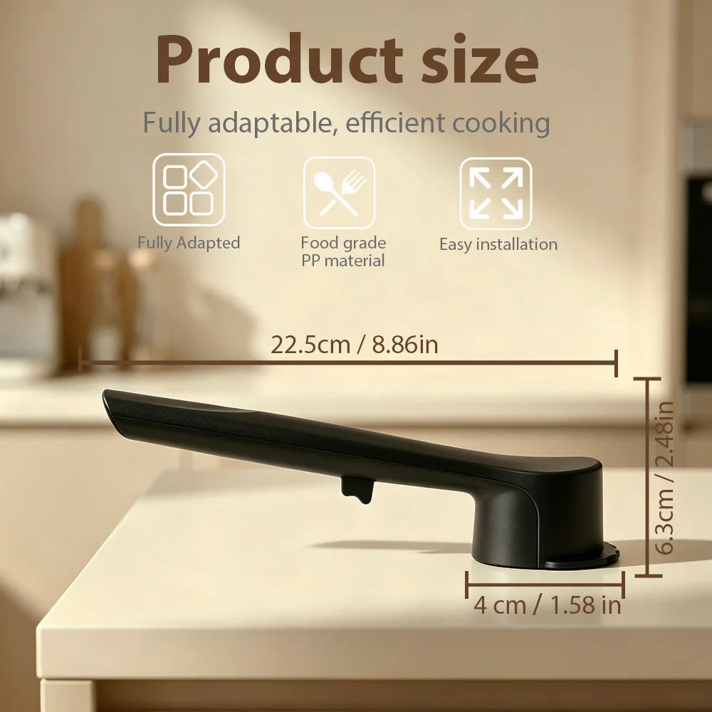 TM7 Steam Diverter Guidance Guide Components Food Processor Anti-Scald Exhaust Adapter Replacement Part for Kitchen Use