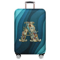 Luggage Cover Stretch Fabric Suitcase Protector Case Graphic Series Pull Rod Baggage Dust Case Covers for18-32 Inch Suitcase