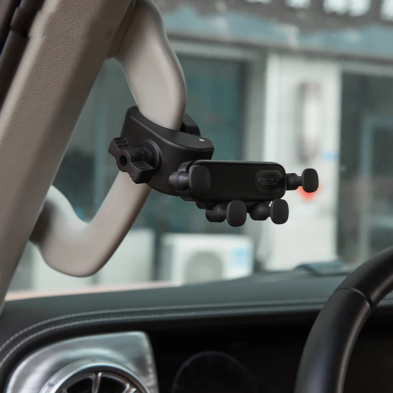 For Nissan Patrol Car Phone Holder Magnetic Gravity Cup Holder A-pillar Rotatable Navigation Mount Car Interior Accessories
