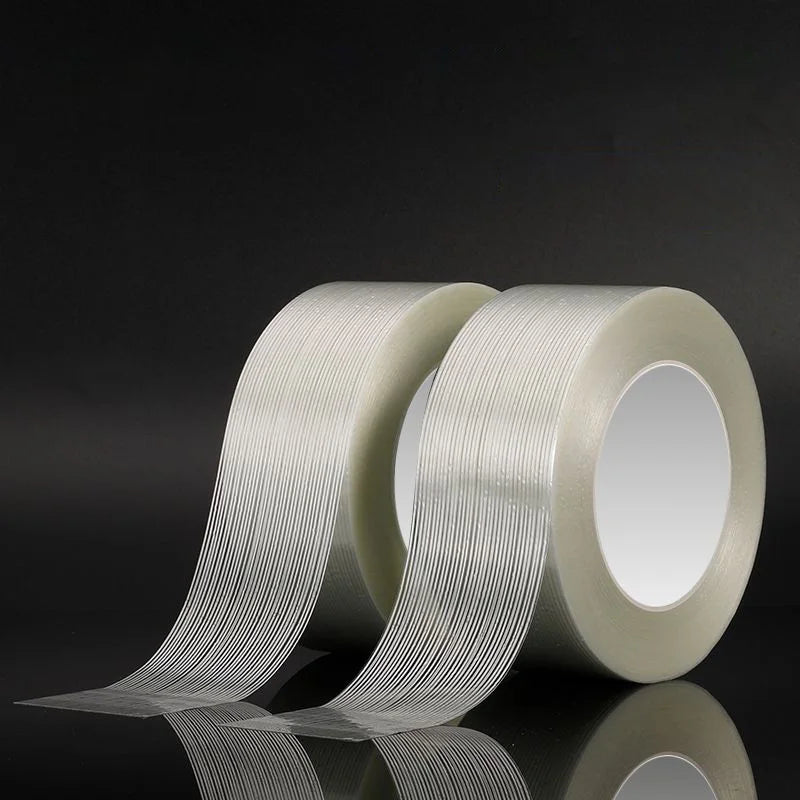 Super Durable Striped Fiberglass Reinforced Adhesive Tape High Tensile Strength Repair Tape For DIY Toy Airplane Model Making