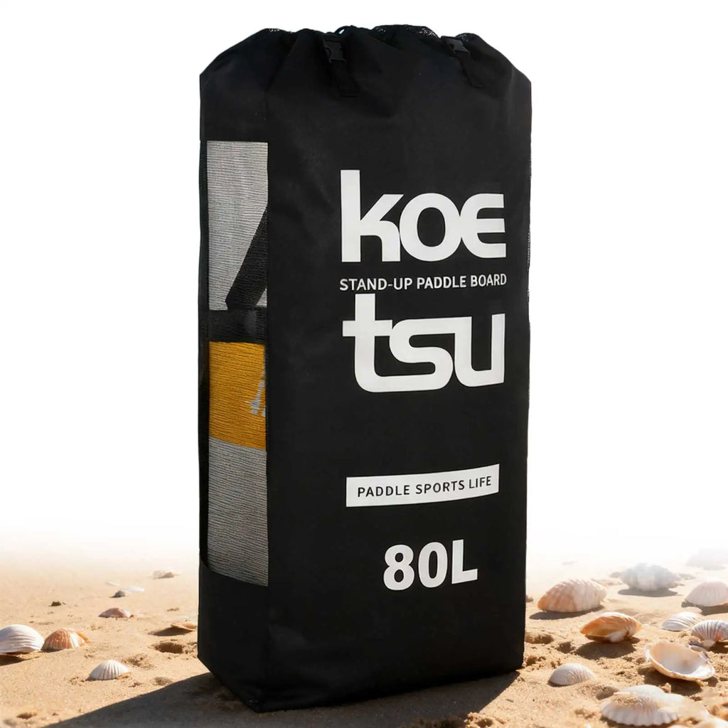 80L Premium Inflatable Paddle Board Bag, SUP Kayak Bag Travel Backpack Large Capacity Storage Bag Made from 600D Oxford Cloth