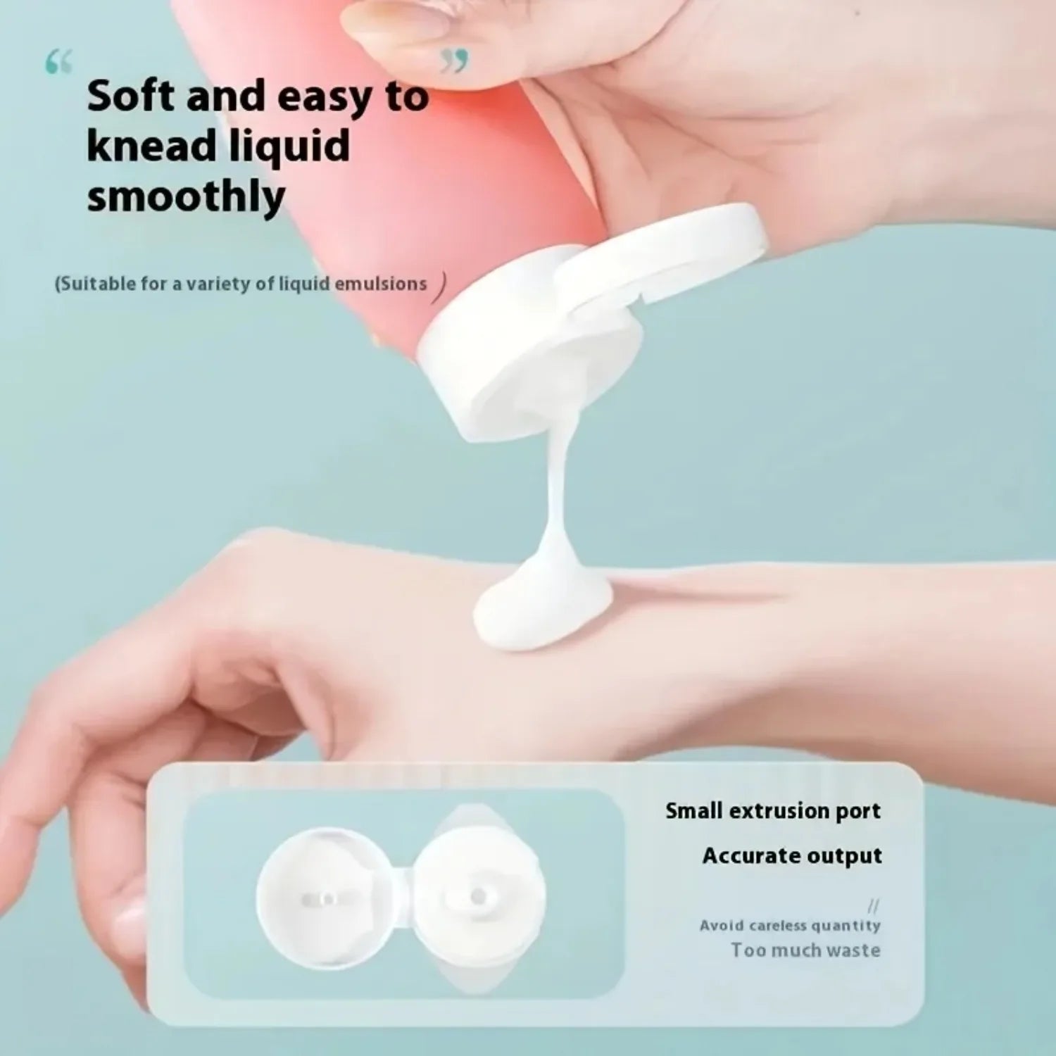 4Pcs Travel Bottles Set Refillable Bottle Cosmetic Containers 60ml Cream Lotion Shampoo Travel Dispenser Squeeze Tube Makeup