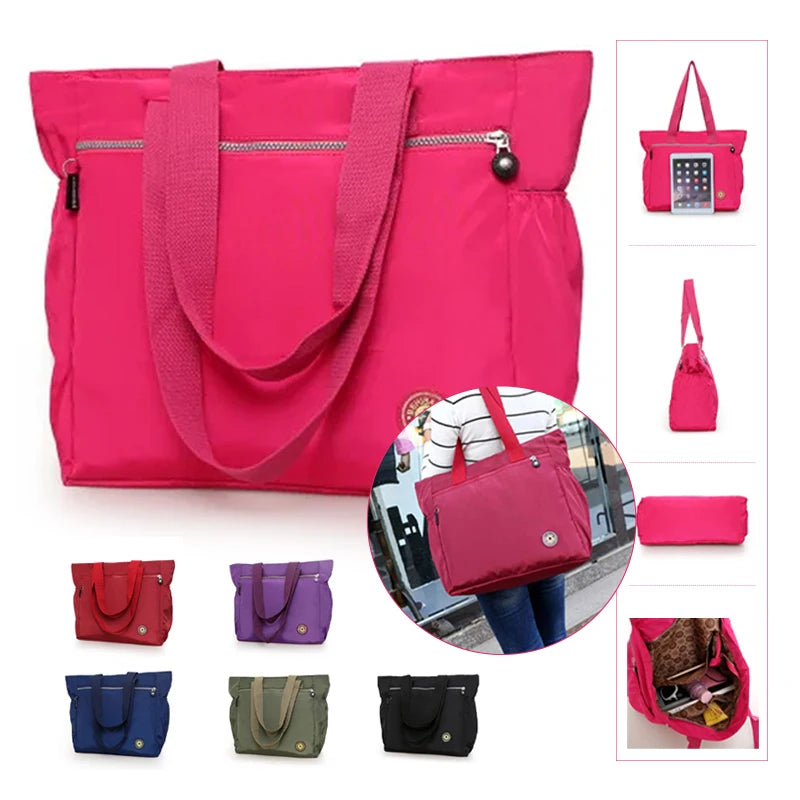 Large Capacity Waterproof Oxford Duffle Bag Women Travel Bags Shoulder bag Valise Bolsa De Viagem Women's Handbags Shopping bags