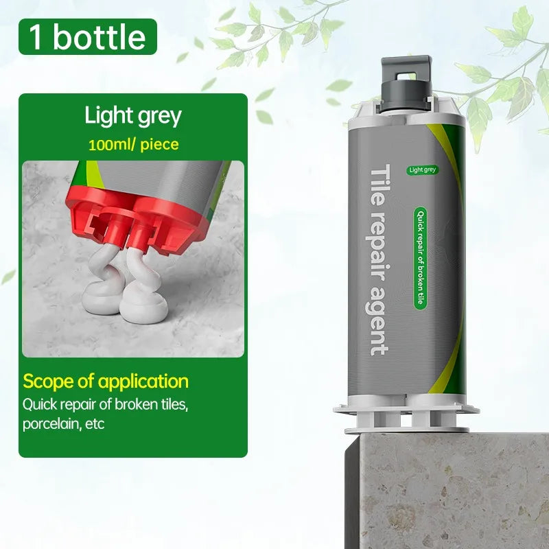 Patch tile cracks ceramic glaze repair agent fast-drying ceramic tile repair agent broken floor tile patch pothole paste