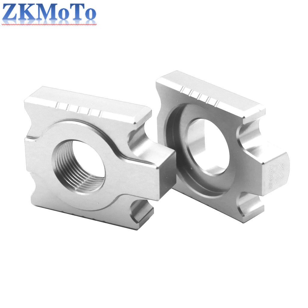 Motorcycle CNC Rear Axle Block Chain Tensioner Adjuster For KTM SX SXF XC XCF XCW XCWF EXC EXCF 125-530 For Husqvarna Dirt Bike