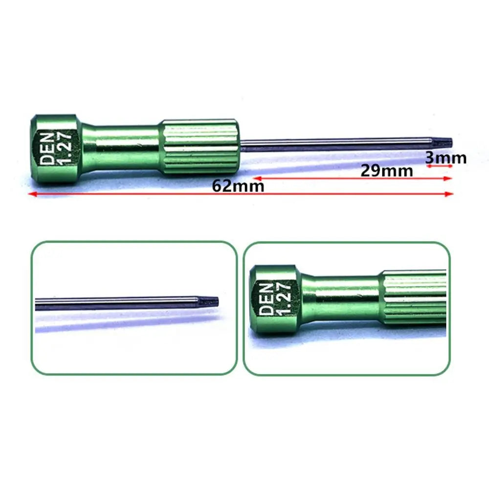 1PC Durable 6.2cm Technician Screwdriver Stainless Steel DIY Tool Kit Multiple Color Micro Screwdriver