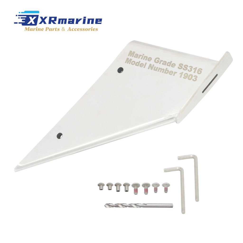 27341 Skeg Guard with Drain Compatible W/ Mercury Mariner Johnson Evinrude OMC 2-Stroke 4-Stroke 40HP 50HP 60HP 1903