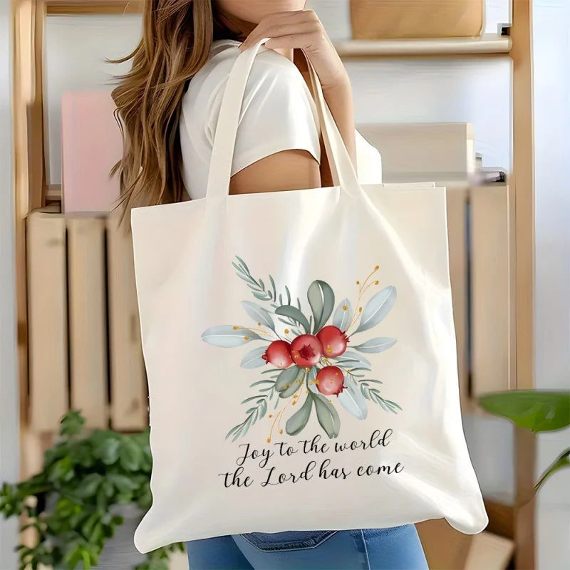 Newest Shoulder Bag Halloween Pumpkin Candy Ghost Cartoon Canvas Tote Bag Trick Or Treat Shoulder Bag