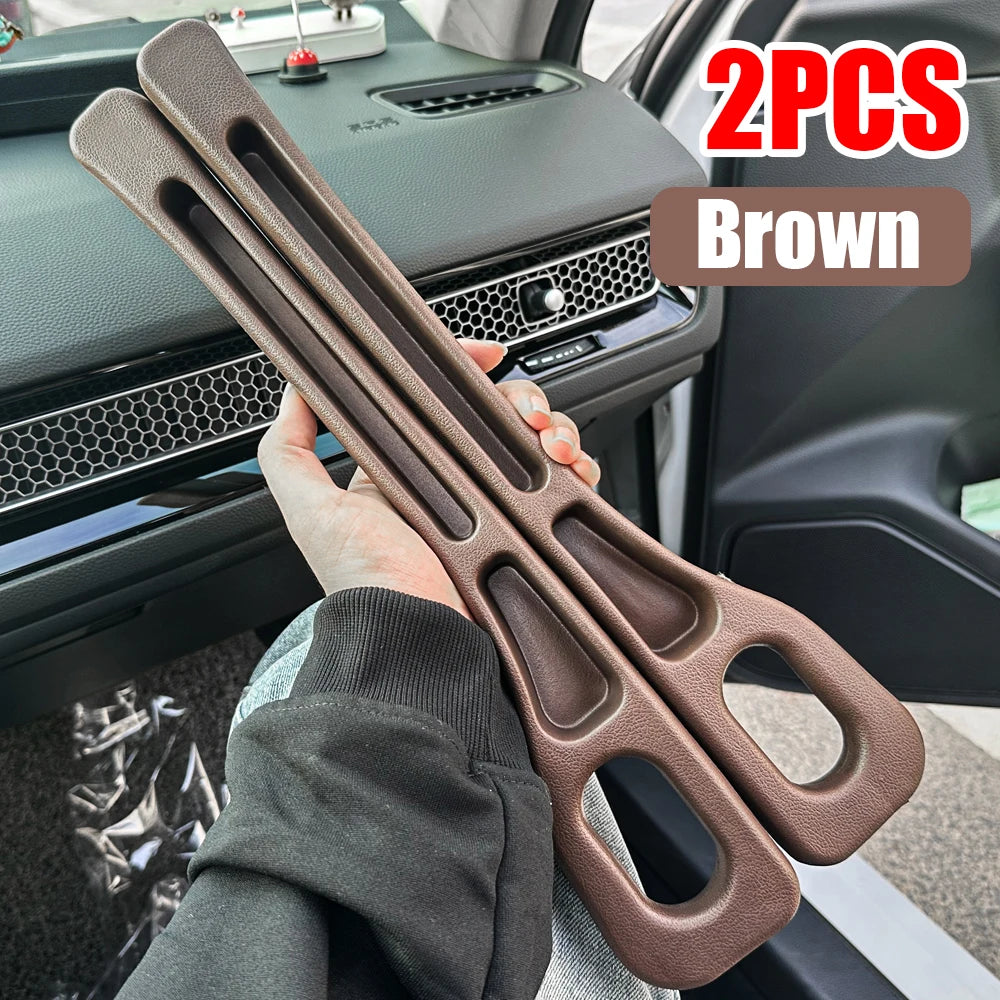 2PCS Premium Car Seat Gap Fillers, Storage Trays, 2-Set with Accessory Slots, Auto Interior Trim, Center Console Decor Parts