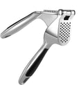1PC Garlic Press Zinc Alloy Garlic Mincer Crusher with Ergonomic Soft Grip Handle Easy to Squeeze Clean Kitchen Tools Home Use