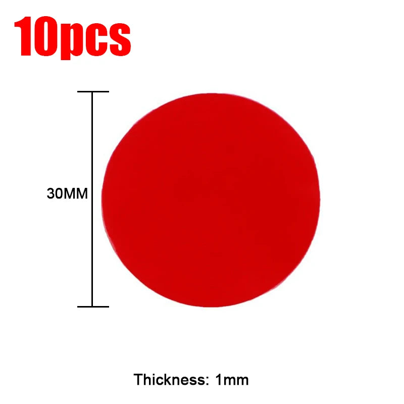 10-100Pcs Transparent Acrylic Double Sided Tape Pads Waterproof No Trace Super Strong Self Adhesive Stickers for Car Home