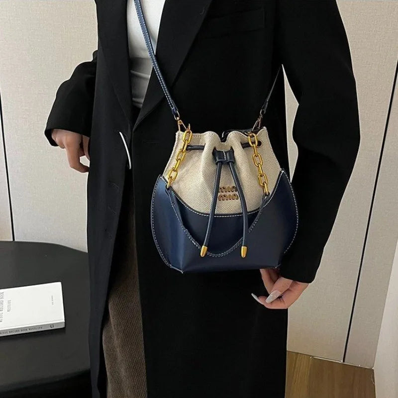 Original Retro Diaper Bag Trendy Square Satchel For Women High-End Minimalist Crossbody Purse As Messenger Shoulder Bag