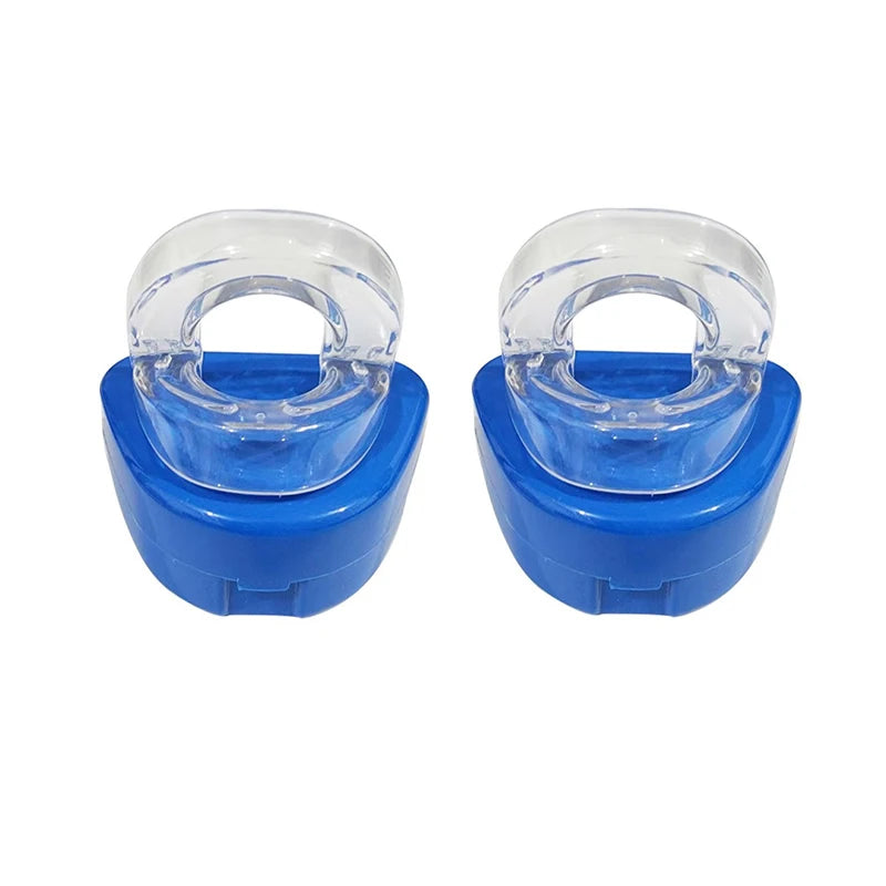 Anti Snoring Mouthpiece Dental Braces Double Layered Prevent Teeth Grinding Tongue Biting Sleeping Anti-snoring Tool For Unisex