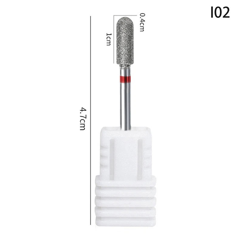 Hot Sale New Nail Drill Bit Mill Cutter All For Manicure Machine Bit Tools Accessories Cuticle Clean For Removing Nail Gel