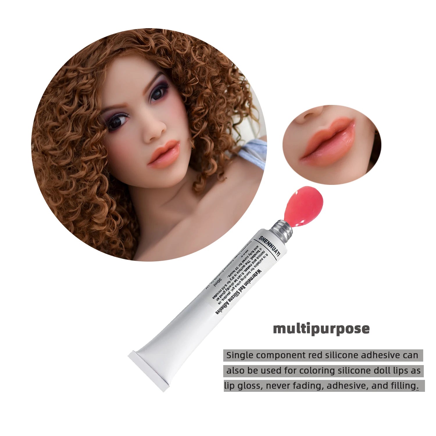 Silicone Doll Coloring Glue, Platinum Silicone Soldier, Model Toy Surface Coloring, Permanent Color Retention