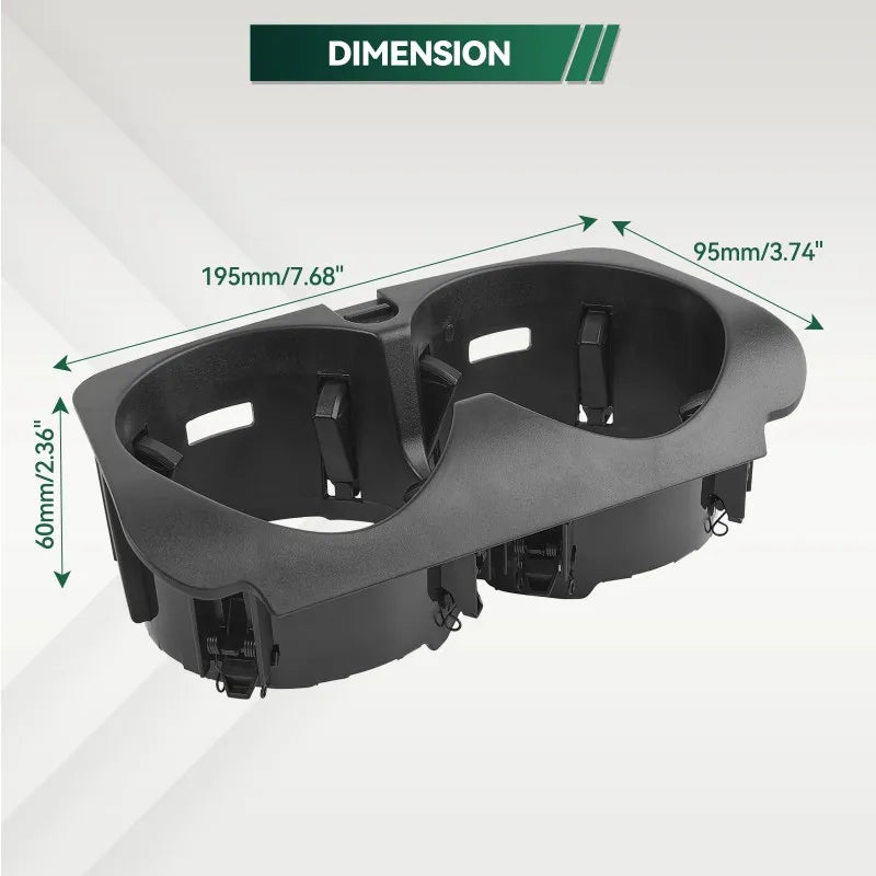 1pc Car Center Console Insert Drinks Water Cup Holder OEM2056800691 For Mercedes Benz C E GLC V G Class W205 W213 W253 W447