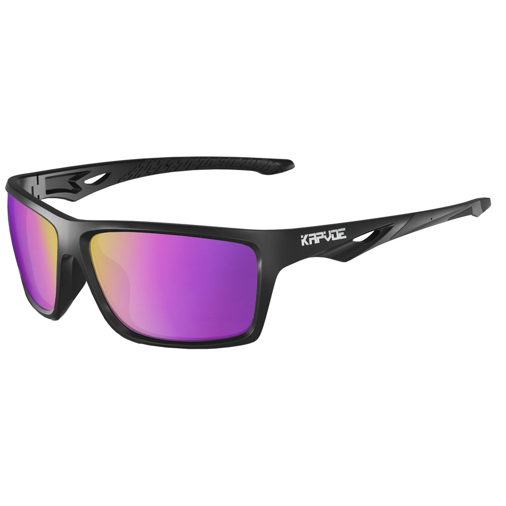 Kapvoe Polarized Hiking Eyewear Sunglasses for Men UV400 Lens Sunglasses Glasses PC Lens Glasses HD Lens Outdoor Sunglasses 2026