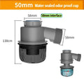 Kitchen Waste Disposer, Three-way Elbow, Single Double Groove, Four-way Elbow, Garbage Crusher Accessories, Sewer Odor Proof Cup