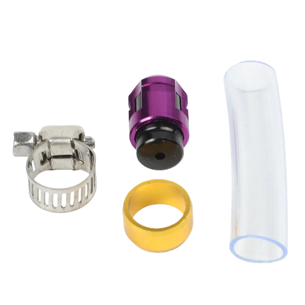 1pc Motorcycle Accessories Air Filter Drain Pipe Aluminum Alloy Head