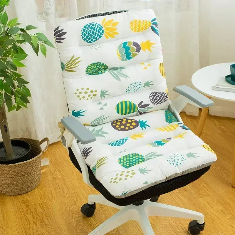 Thicken Soft Back Waist Pillow Student Stool Thickened Fart Cushion Home Garden Patio Lounger Hynde til siamesisk stol 샴 체어 쿠션