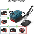 L33A_Battery Soldering Iron for Bosch Professional 18 V System GBA Battery,60W Cordless Soldering Iron Adjustable Temperature