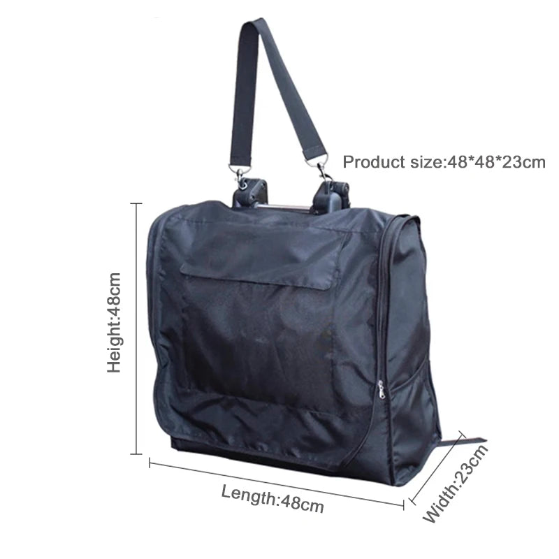 Stroller Travel Backpack Waterproof Black Thickend Storage Bag Airplane Bag Fits for Yoyo/Yoyo2/Yoyo3/Yoya Stroller Accessories