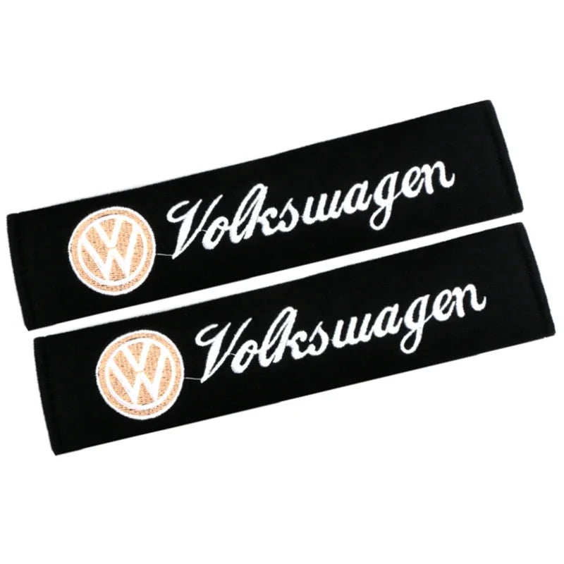 Car Seat Belt Cotton Safety Belt Shoulder Cover Breathable Protection for VW Volkswagen Golf Polo Passat Tiguan Touran Jetta GTI