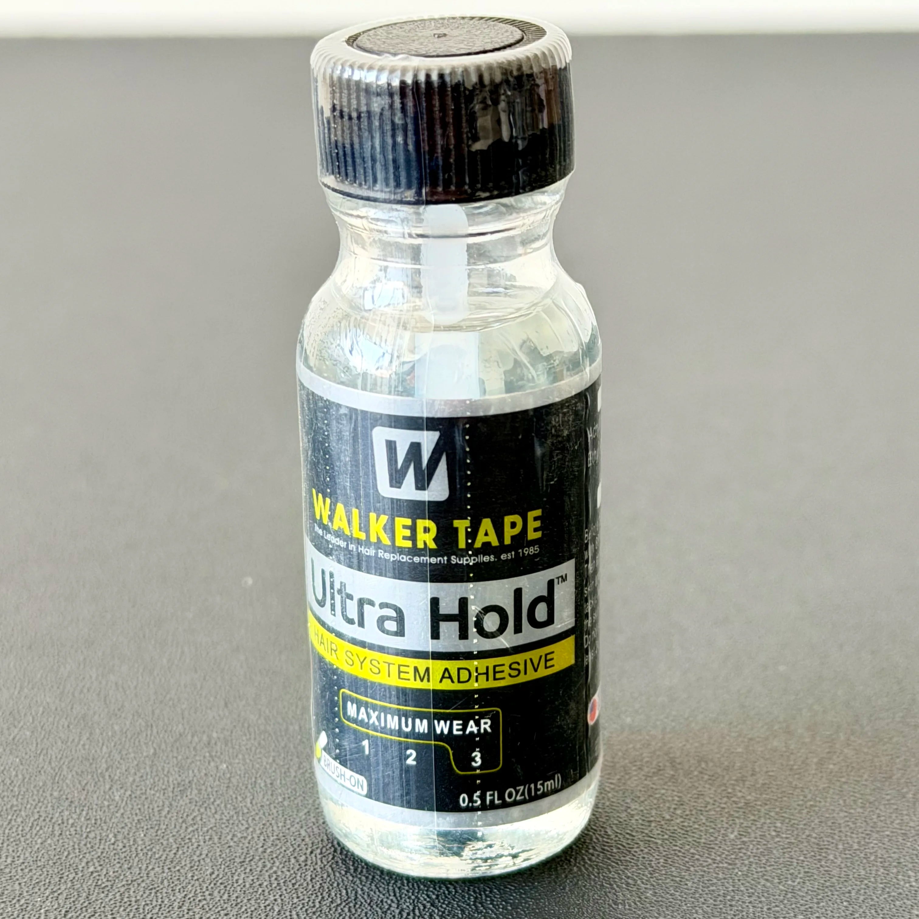 Walker Tape UltraHold Hair System Adhesive 1.4oz/41.4ml 、 0.5oz/15ml、  3.4oz/101ml Strong Hold Wig Glue for Toupee Hairpiece