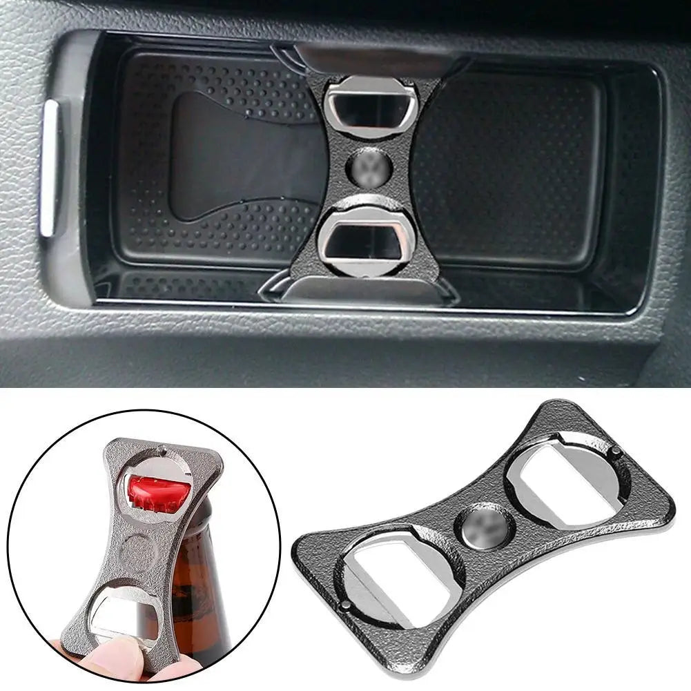 Car Vehicle Bottle Opener for VOLKSWAGEN Golf 6 Jettas MK5 MK6 Scirocco For Car With Center Console Cup Holder Storage Box