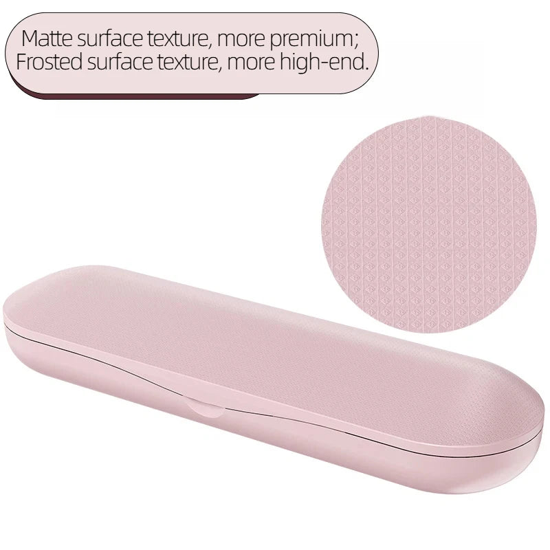 Portable electric toothbrush case, business trip and travel toothbrush storage box, universal toothbrush storage box