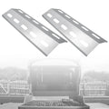 2Pcs Grill Heat Plate Shield Barbecue Heats Plate Easy to Install Convenient Fire Divider Heat Tent for Garden Camping Picnic