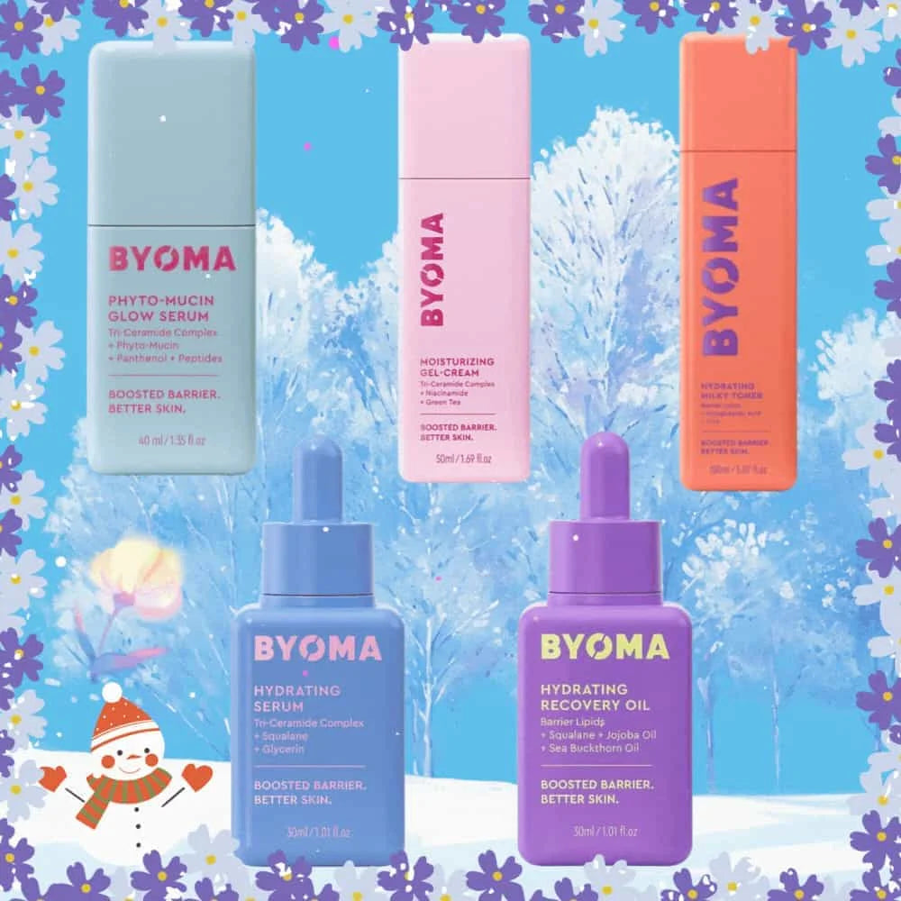 BYOMA Hydrating Recovery Oil Barrier Repair Serum Moisturizing Facial Oil Hydrating Instantly Radiant Anti Wrinkle Skincare