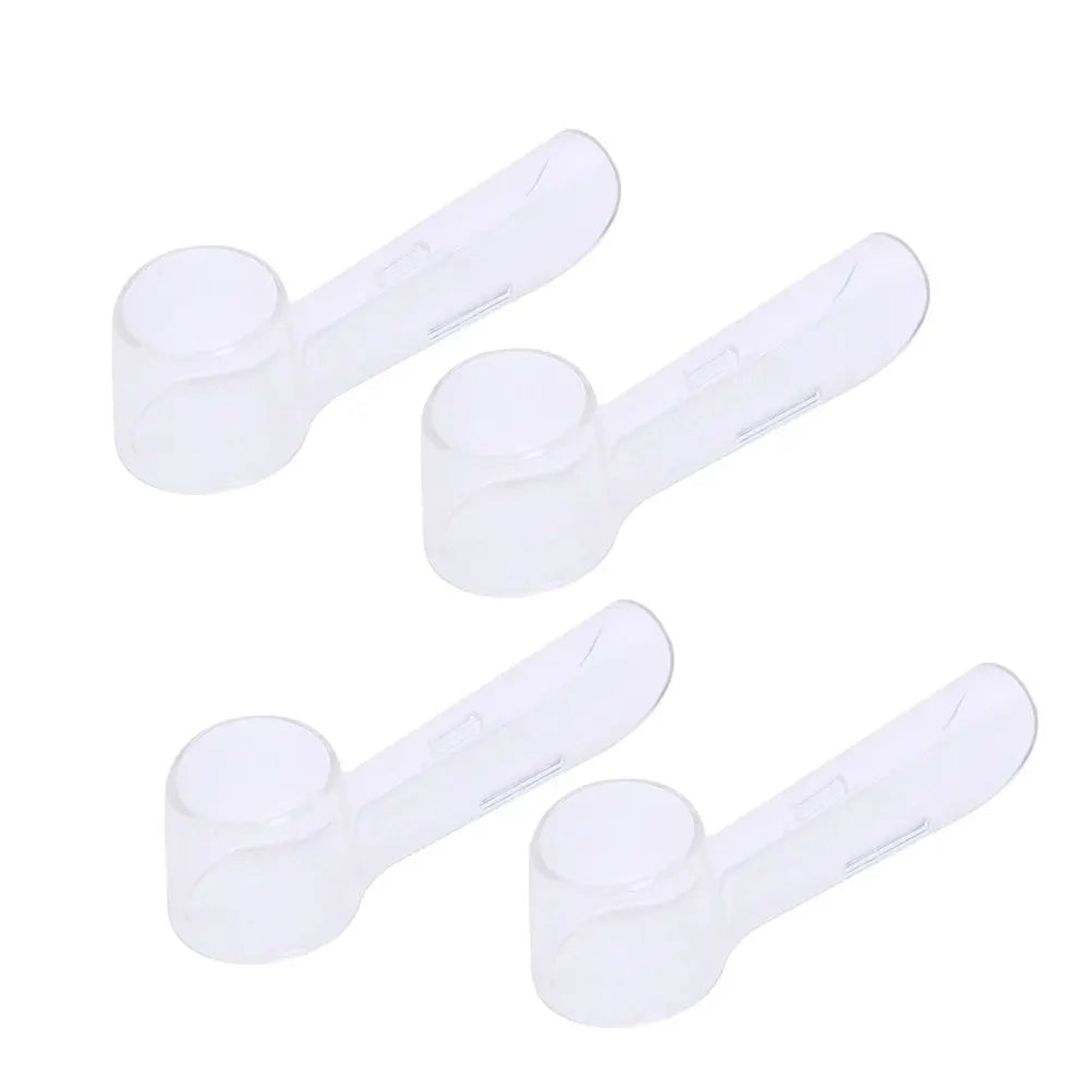 8Pcs Electric Toothbrush Head Protective Cover Caps Convenient Travel Storage Oral Toothbrush Head Protection Germ Free