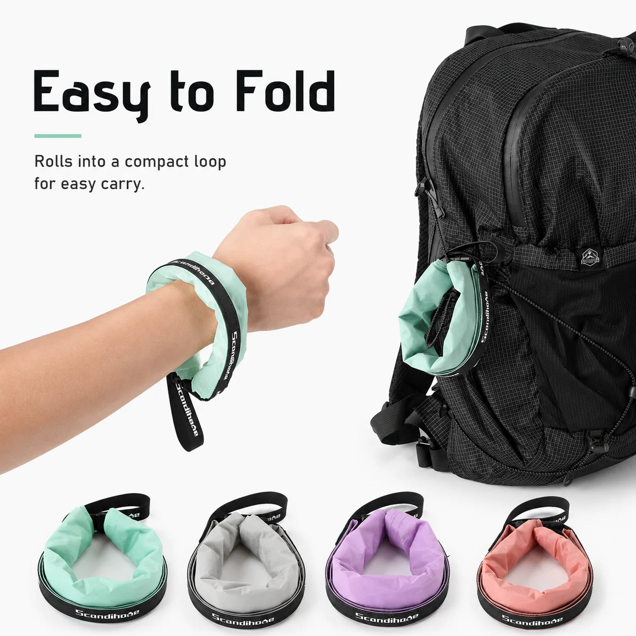 Ultralight Waterproof Dry Bag Travel Storage Pouch Clothes Organizer Sack Compression Packing Cube for Camping Hiking Swimming