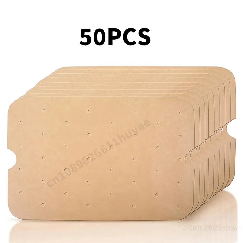 Splatter Shield and 50Pcs Grill Mat for Ninja Foodi IG651, IG600, IG601, Replacement Parts Splatter Screen Air Fryer Accessories