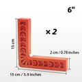 90 Degree Auxiliary Positioner Squares Right Angle Ruler Clamps Reusable Plastic L Fixed Corner Gripper Woodworking Holder Tools
